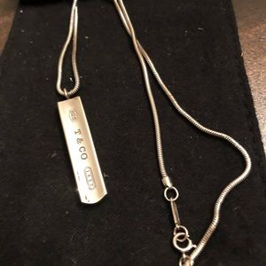 Tiffany Bar Necklace